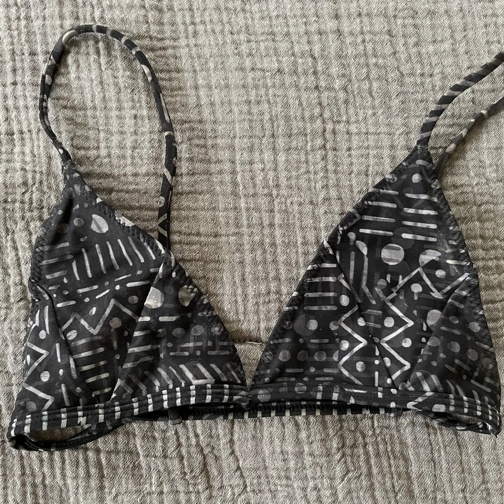 Aila Blue Bikini Top